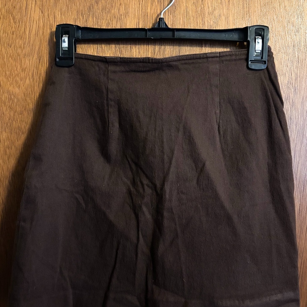 Classic Brown Mini Skirt